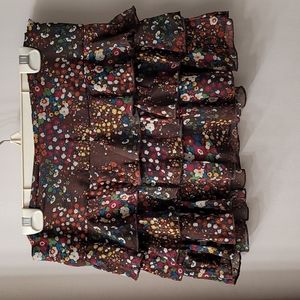 Xhilaration Floral Mini Skirt